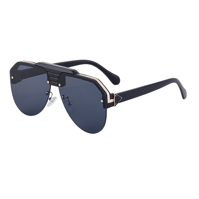 Wholesale Half Frame Sunglasses UV Protection Sunglasses